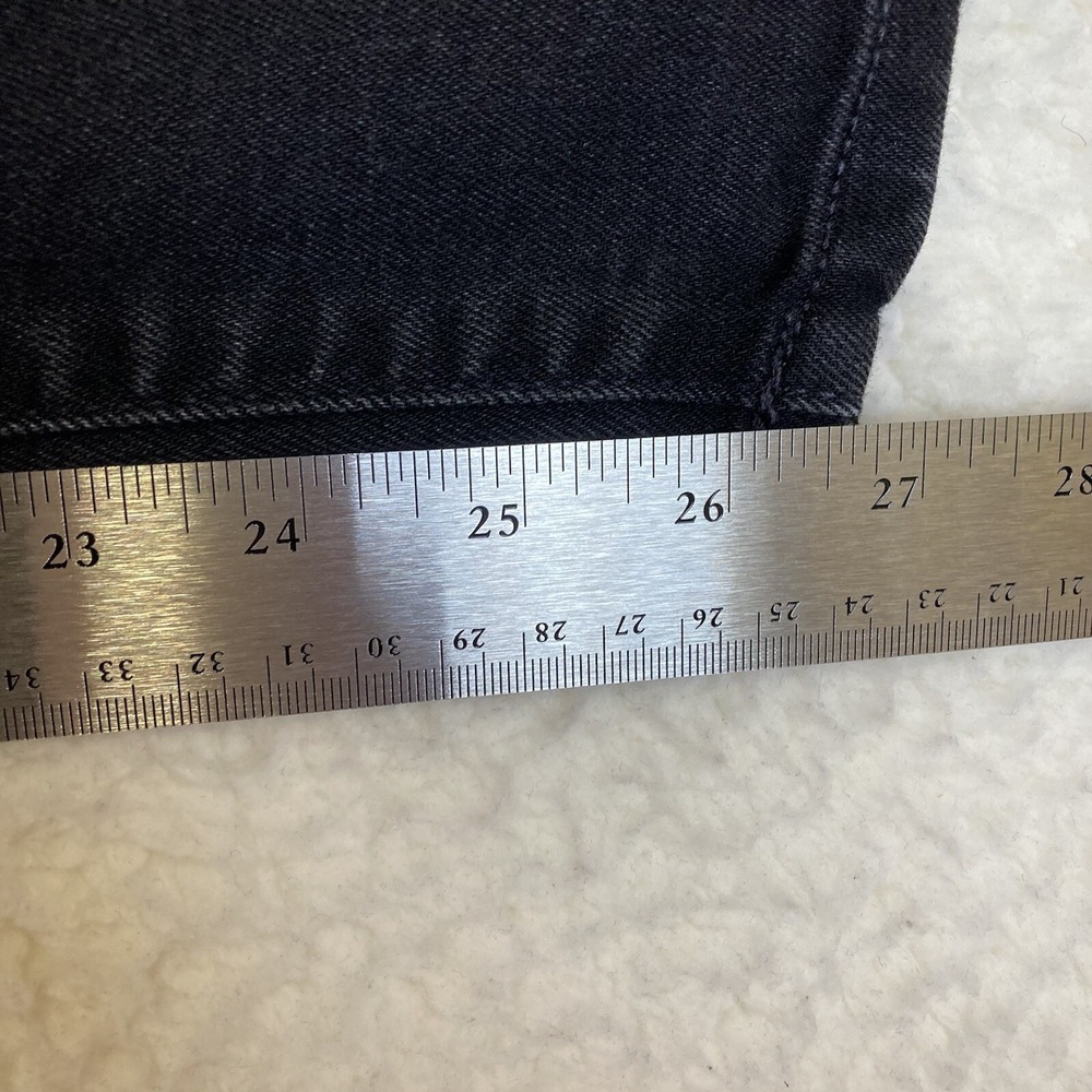Banana Republic Ankle Crop Midrise Denim Pants Jeans Womens 31 Black 34x27 - Picture 8 of 8